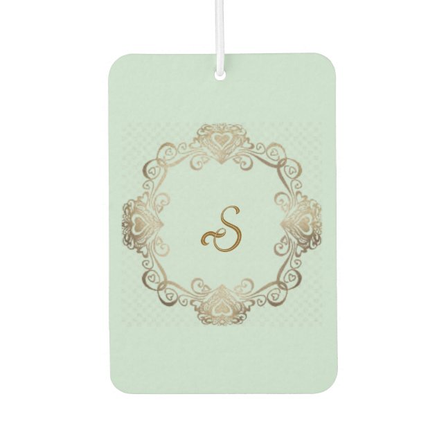 Ambientador “Your Personalized Initial” Air Freshener (Anverso)