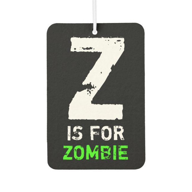 Ambientador Z Es Para Zombie (Anverso)