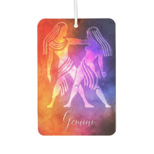 Ambientador Zodiac: Colores de caramelos de color Gemini