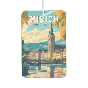 Ambientador Zurich Suiza Viaje al arte Vintage