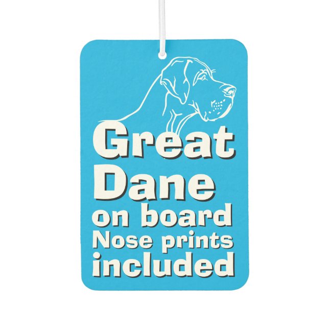 Ambientadores Great Dane  (Anverso)