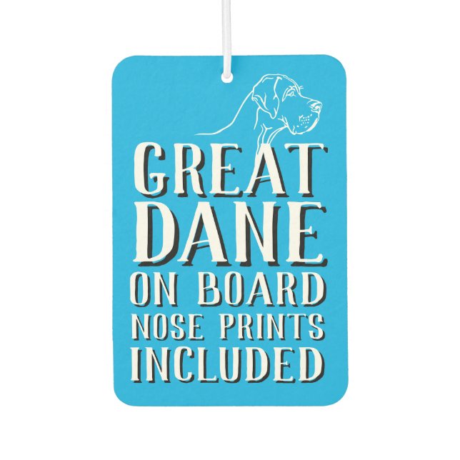 Ambientadores Great Dane  (Anverso)