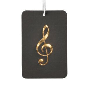 Ambientadores para coche Black 4 Luxe Clave de Sol