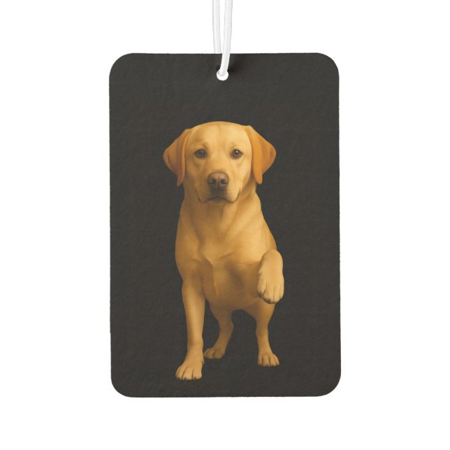 Ambientadores para coche Black 4 Luxe, Labrador ti (Reverso)