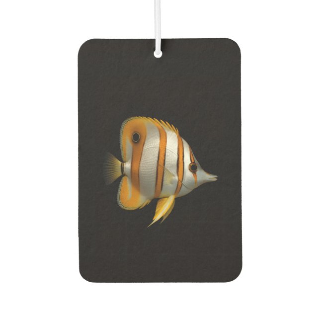 Ambientadores para coche Black 4 Luxe, pez ángel (Anverso)