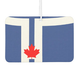 Ambientadores para coche con la bandera de Toronto