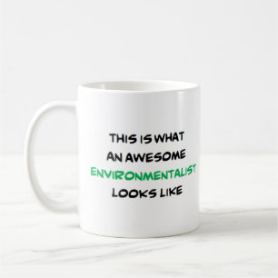 ambientalista, increíble taza de café