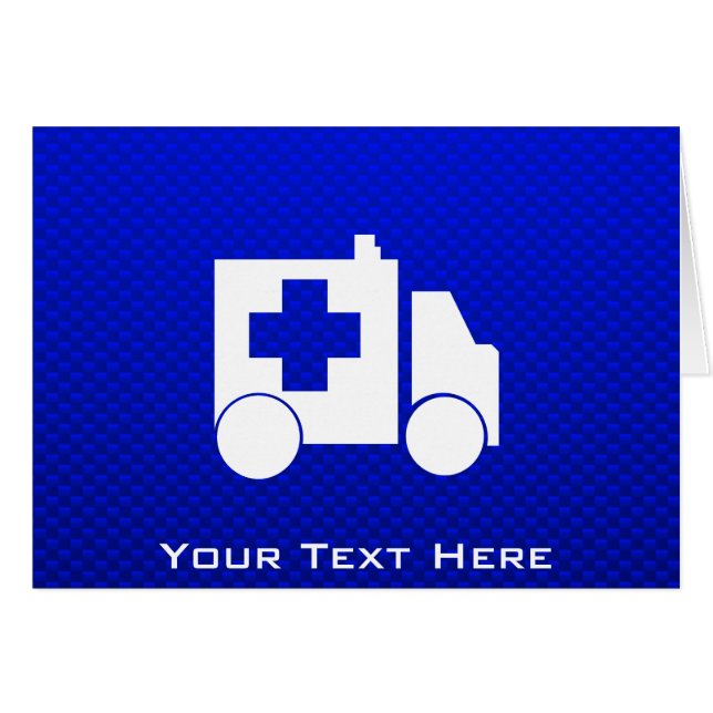 Ambulancia azul (Anverso (Horizontal))