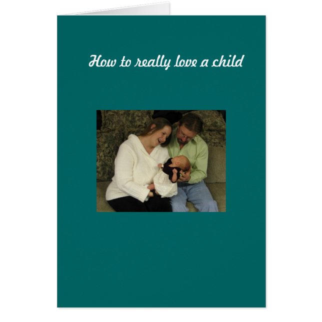 Ame a un niño (Frente)