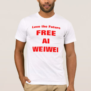 "Ame el futuro - camisetas de las camisetas del Ai