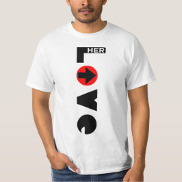 Ame la camiseta de sus hombres de los pares