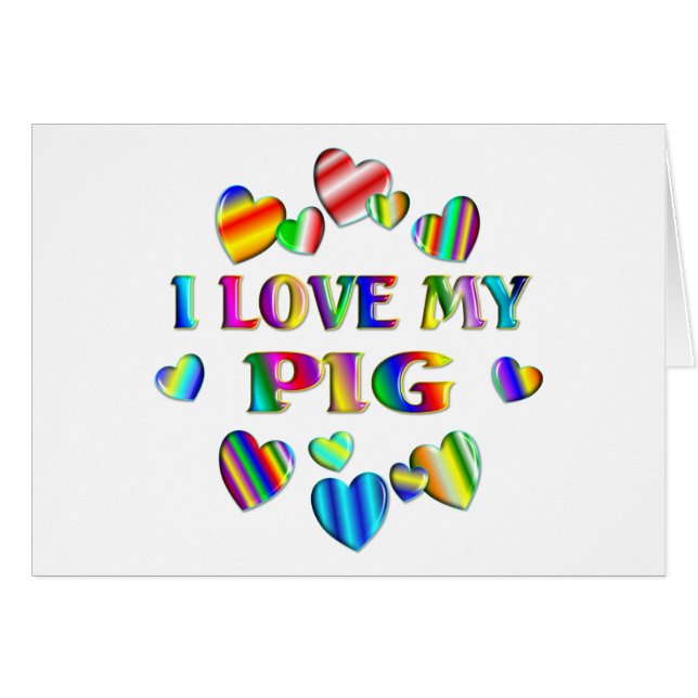 Ame mi cerdo (Anverso (Horizontal))