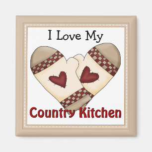 Ame mi imán de la cocina del país