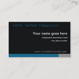 Ame mi nueva tarjeta de visitas del trabajo 2