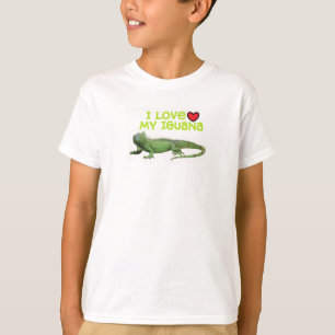 Ame mis camisetas de la iguana