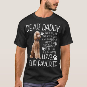 Ame su camiseta preferida del perro de caniche