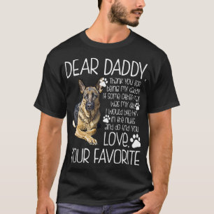 Ame su camiseta preferida del perro de pastor