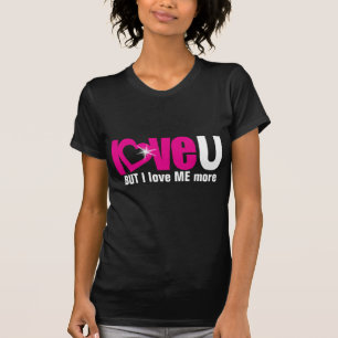 "ame U" PERO me amo un top más rosado del negro