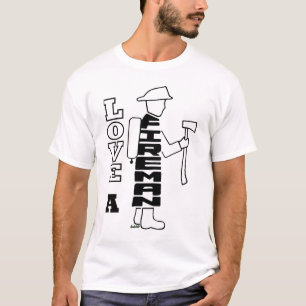 AME UNA CAMISETA DEL BOMBERO