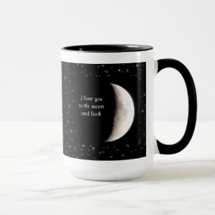 Ámele a la luna y a la taza trasera