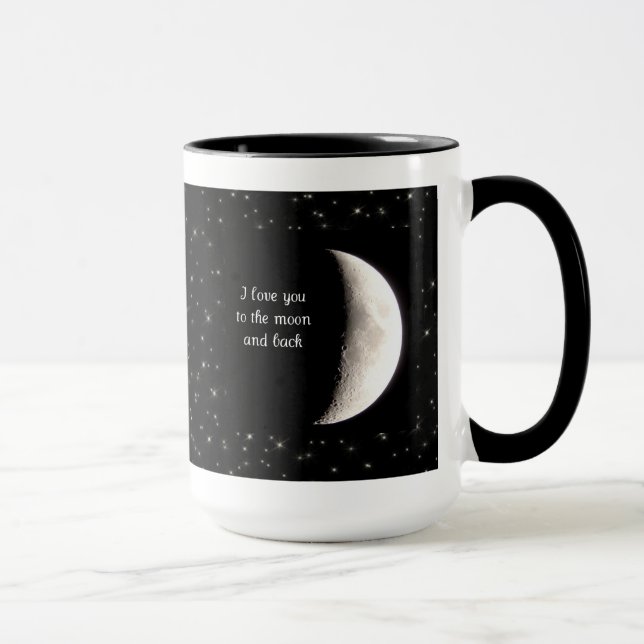 Ámele a la luna y a la taza trasera (Derecha)