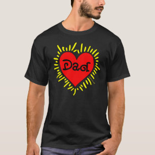 Ámele camiseta de la oscuridad del papá