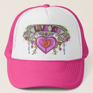 ÁMELE gorra de los corazones del goteo