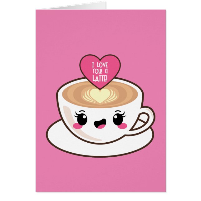 Ámele una emoji de Latte (Frente)