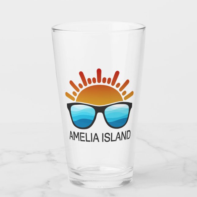 Amelia Island Florida Gafas de sol (Anverso)