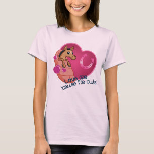 Ámeme porque soy camiseta linda