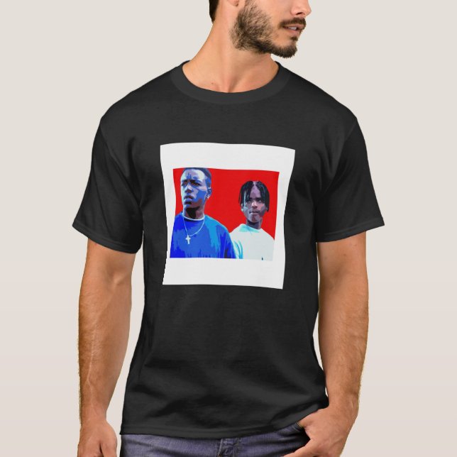 amenazar 2 sociedad Chiffon Top (Anverso)