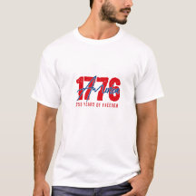 América 1776 - 250 Años de Libertad Camiseta Patri