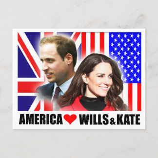 America ama los deseos y la postal de Kate