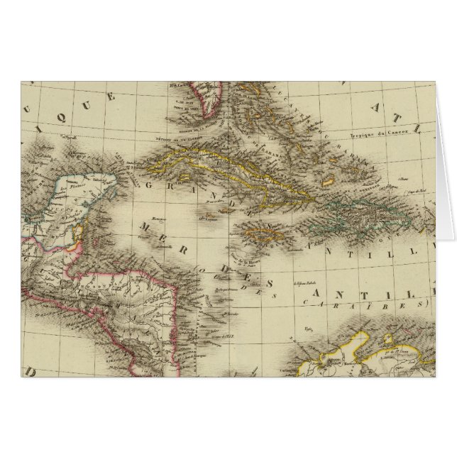 América Central de las Indias Occidentales (Anverso (Horizontal))