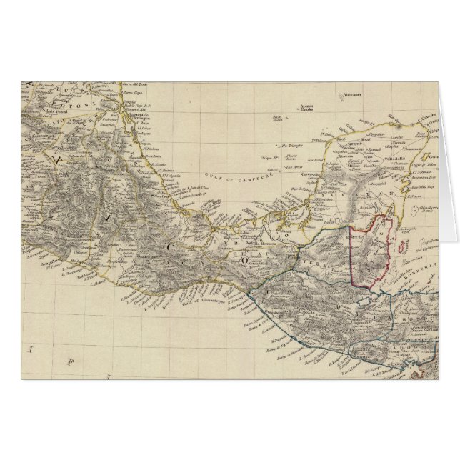 América Central, S México (Anverso (Horizontal))