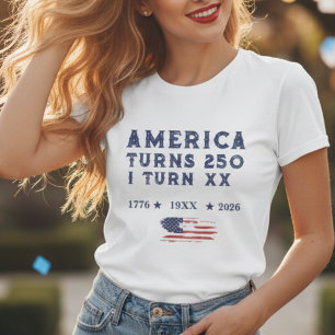 América Cumple 250, Yo Cumplo, Camiseta Vintage Pe