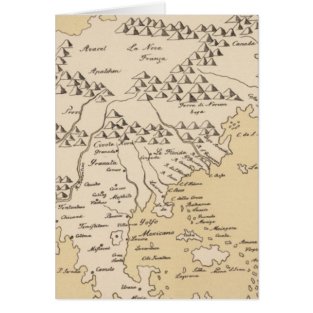 América del Norte, 1566 (Frente)