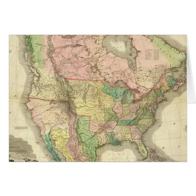 América del Norte compuesta (Anverso (Horizontal))