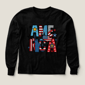 AMERICA PNG - Patada mixta patriótica azul blanco 