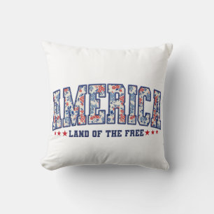 "América: Tierra de los libres": almohada