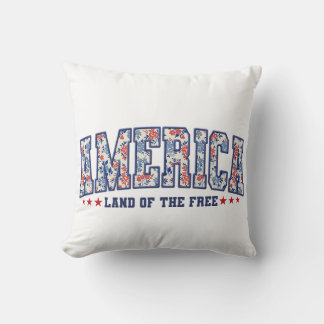 "América: Tierra de los libres": almohada