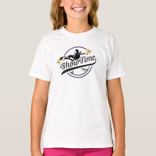 American Apparel de los chicas 3/4 camiseta del (Anverso)