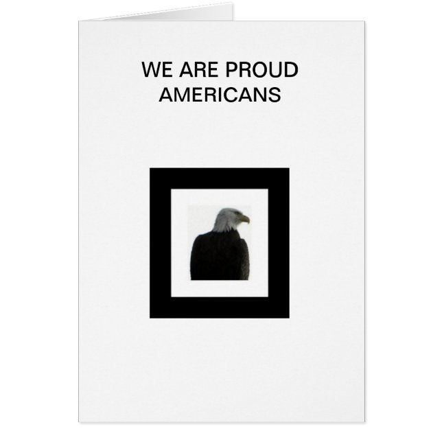 AMERICAN EAGLE CON LA BANDERA AMERICANA (Frente)
