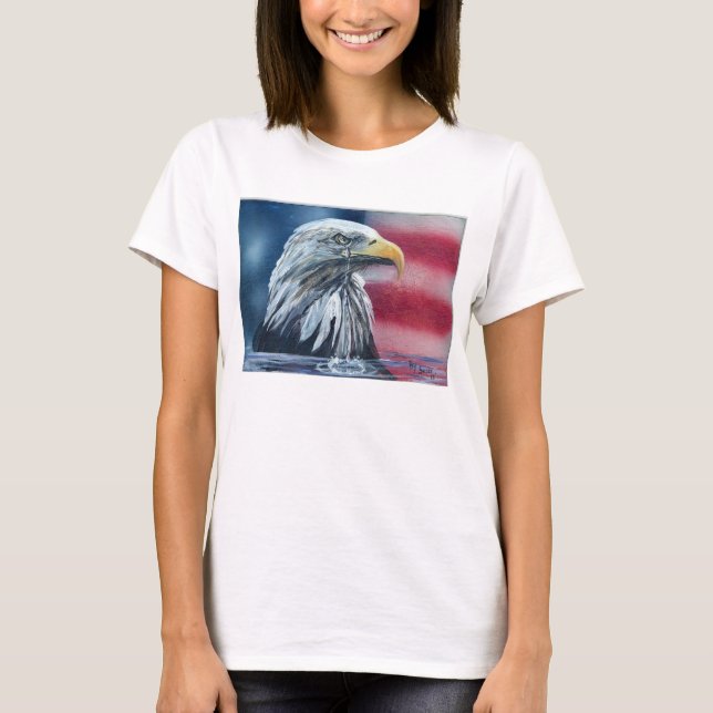 American Eagle llora para la camiseta para mujer (Anverso)
