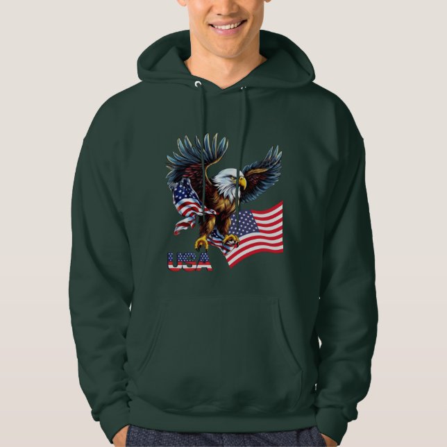 American Eagle - Sudadera con capucha (Anverso)