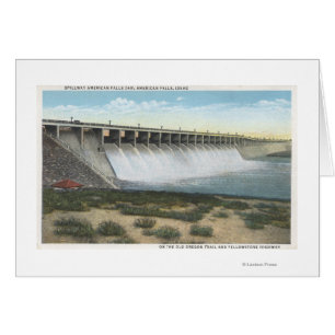 American Falls Dam Spillway, Oregón