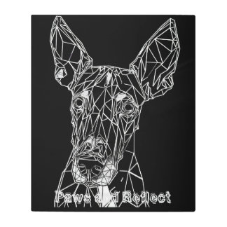 American Hairless Terrier Resumen Arte Fractal