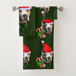 American Pit Bull Terrier Navidad