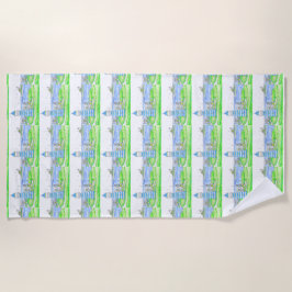 Americana 2 Lighthouse Beach Toalla