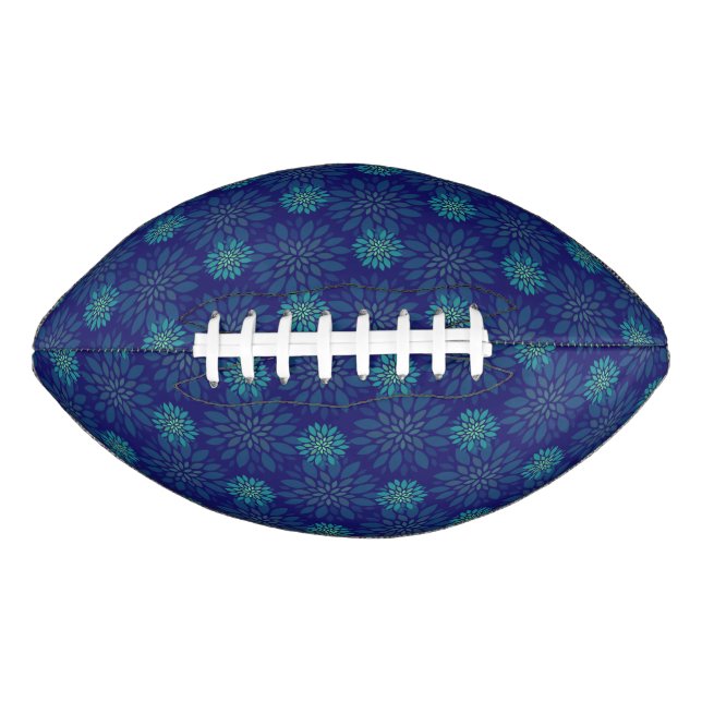 Americano Balón de fútbol con estampado floral (Anverso)